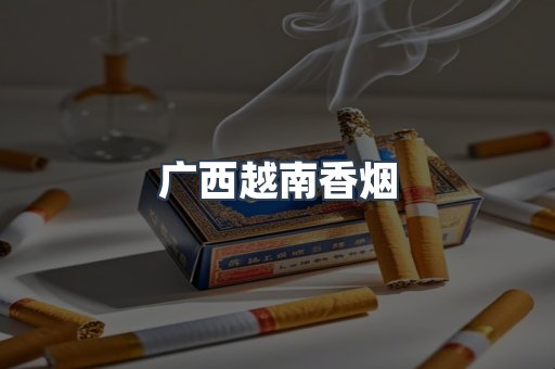 广西越南香烟